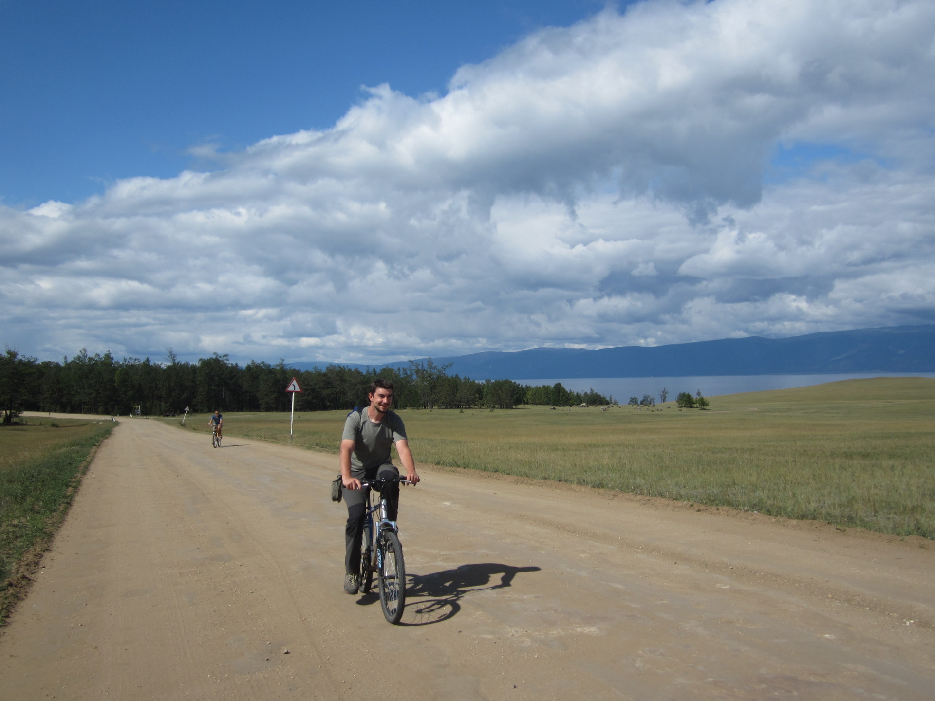 Start der Fahrradtour