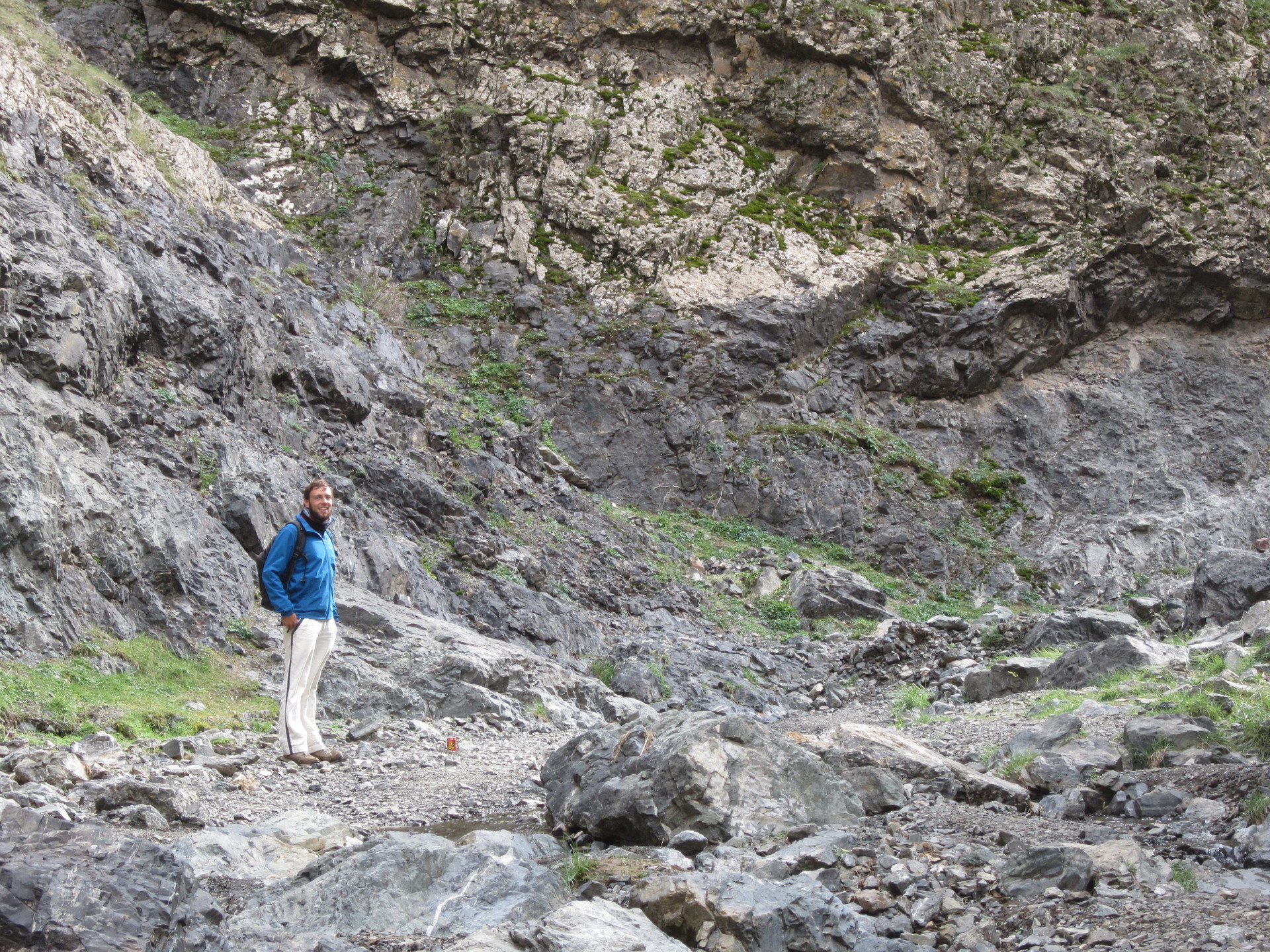 Ich in der Schlucht