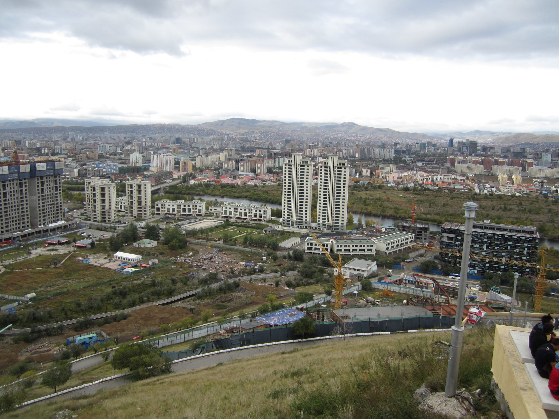Panorama auf Ulanbator