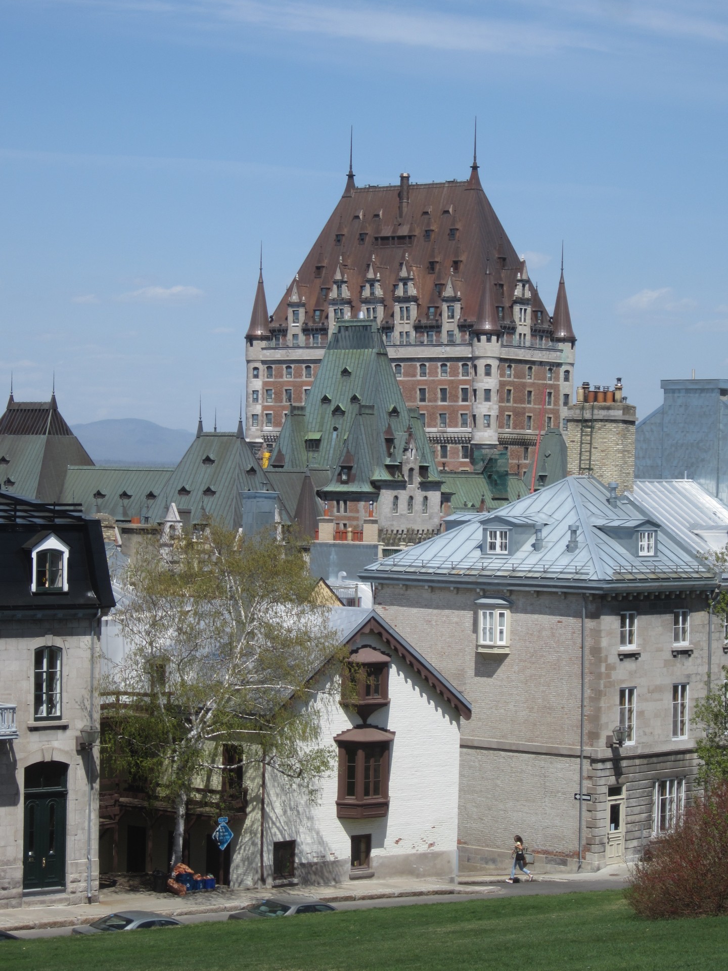 Chateau Frontenac aus der Altstadt