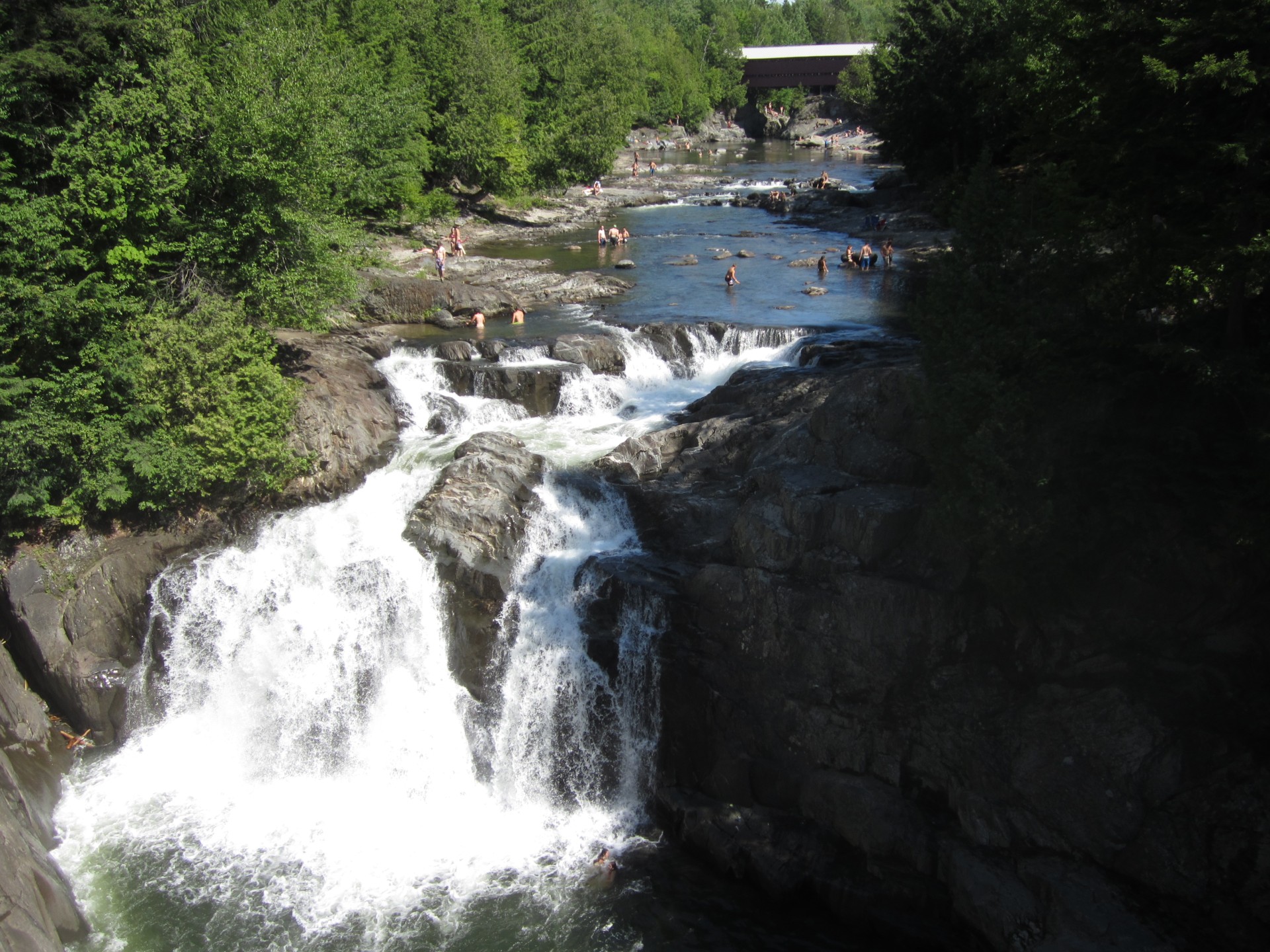 Wasserfälle von St. Agathe